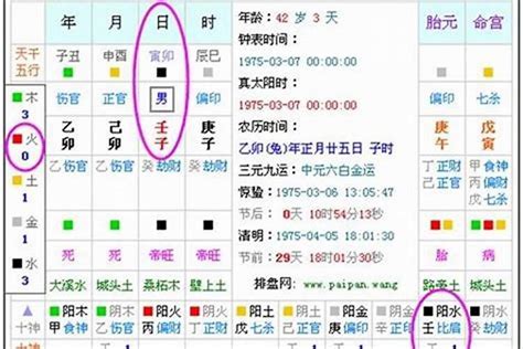 八字命盤五行|生辰八字算命、五行喜用神查询（免费测算）